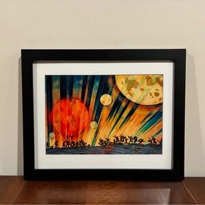 New Planet Konstantin Yuon Framed Print 15x12 Revolutionary Symbolist Wall Art